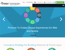 Tablet Screenshot of addontechnologies.net